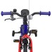 vidaXL Bicicleta Infantil 12 Pulgadas para 2-4 años Azul Oscuro