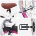 vidaXL Bicicleta Infantil 12 Pulgadas para 2-4 años Blanco