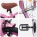 vidaXL Bicicleta Infantil 12 Pulgadas para 2-4 años Rosa claro