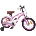 vidaXL Bicicleta Infantil 16 Pulgadas para niños de 4 a 6 años