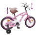 vidaXL Bicicleta Infantil 16 Pulgadas para niños de 4 a 6 años