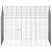 vidaXL Jaula para conejos Plateado 100 x 78 x 78 cm Acero Galvanizado