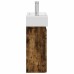 vidaXL Módulo de baño con grifería Roble Ahumado 45,5 x 22,5 x 84 cm