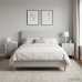 vidaXL Armario de Noche 2 uds. Gris Sonoma 43 x 34,5 x 50 cm