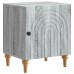 vidaXL Armario de Noche 2 uds. Gris Sonoma 43 x 34,5 x 50 cm
