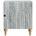 vidaXL Armario de Noche 2 uds. Gris Sonoma 43 x 34,5 x 50 cm