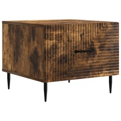 vidaXL Mesa de Café Roble Ahumado 49 x 50 x 40 cm Madera de Ingeniería
