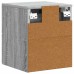 vidaXL Mesita de Noche de Pared Gris Sonoma 34,5 x 33 x 40 cm