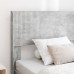 vidaXL Estructura de cama con almacenamiento y cabecero Gris Hormigón