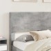 vidaXL Estructura de cama con almacenamiento y cabecero Gris Hormigón