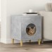 vidaXL Casa para Gatos Concreto 42,5 x 40 x 53 cm Madera de ingeniería