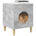 vidaXL Casa para Gatos Concreto 42,5 x 40 x 53 cm Madera de ingeniería