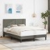 vidaXL Estructura de cama Gris Claro 120 x 200 cm Tela de Pana