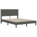 vidaXL Estructura de cama Gris oscuro 160 x 200 cm Tela de Pana