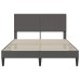 vidaXL Estructura de cama Gris oscuro 160 x 200 cm Tela de Pana