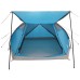 vidaXL Tienda Cabaña con techo Azul 6 personas Poliéster y Acero