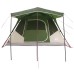 vidaXL Tienda Familiar Verde 305 x 275 x 190 cm Poliéster y Acero
