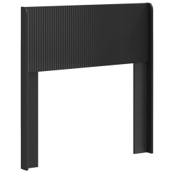vidaXL Cabecero Negro PB