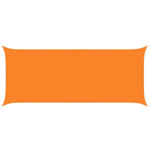 vidaXL Toldo Vela de Sombra Naranja 6 x 2,5 m 100% Poliéster Oxford