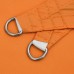 vidaXL Toldo Vela de Sombra Naranja 6 x 2,5 m 100% Poliéster Oxford