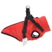 vidaXL Abrigo para Perros Rojo L32 Vellón y poliéster