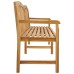 vidaXL Banco Tallado a Mano en Forma de Rosa 228 x 61 x 94,5 cm
