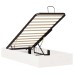 vidaXL Estructura de Cama Ottoman con Almacenamiento 90 x 190 cm