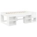 vidaXL Estructura de Cama con Barandas de Cama 3 uds. Blanco y Negro