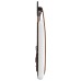 vidaXL Cabecero colgante Con luz LED Blanco PU antiguo