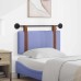 vidaXL Cabecero colgante Con luz LED Azul jeans PU antiguo