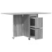 vidaXL Mesa de comedor 140 x 80 x 77 cm Madera de ingeniería
