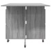 vidaXL Mesa de comedor 140 x 80 x 77 cm Madera de ingeniería