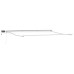 vidaXL Armazón de toldo manual con LEDs Gris claro y blanco. 4 x 3,5 m