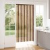 vidaXL Cortina de Insectos de Chenilla Marrón y Beige 100 x 200 cm