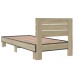 vidaXL Estructura de cama con cabecero Roble Sonoma 80 x 200 cm