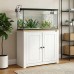 vidaXL Soporte para Acuarios PANAMA y marrón 81 x 36 x 73 cm 250 kg