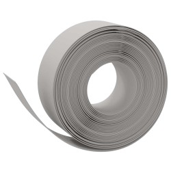 vidaXL Bordes para jardín 25 m 20 cm PE Gris