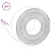 vidaXL Bordes para jardín 25 m 20 cm PE Gris