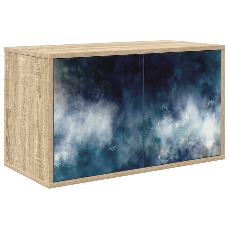 vidaXL Mueble de TV Montado en la Pared RAALTE 69 x 33 x 40 cm