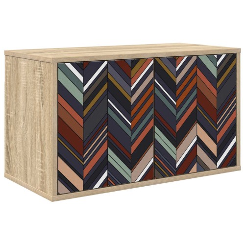 vidaXL Mueble de TV Montado en la Pared OMMEN 69 x 33 x 40 cm