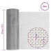 vidaXL Pantalla de malla 20 x 1000 cm 30 Mesh Acero Inoxidable 201