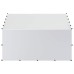 vidaXL Gallinero con Techo Plateado 200 x 200 x 150 cm