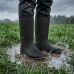 vidaXL Botas de lluvia PVC Talla 38 Negro
