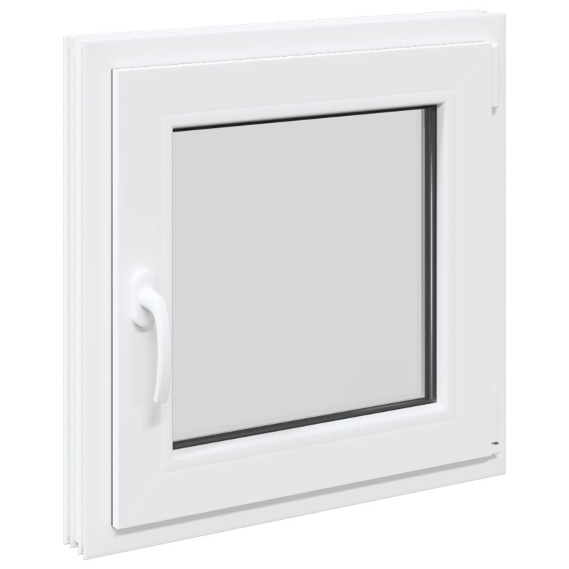 vidaXL Ventana de sótano oscilante y abatible RISOR 50 x 50 cm
