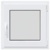 vidaXL Ventana de sótano oscilante y abatible RISOR 50 x 50 cm