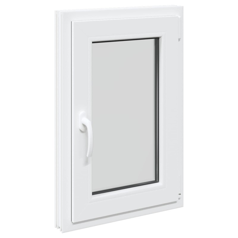 vidaXL Ventana de sótano oscilante y abatible RISOR 50 x 75 cm